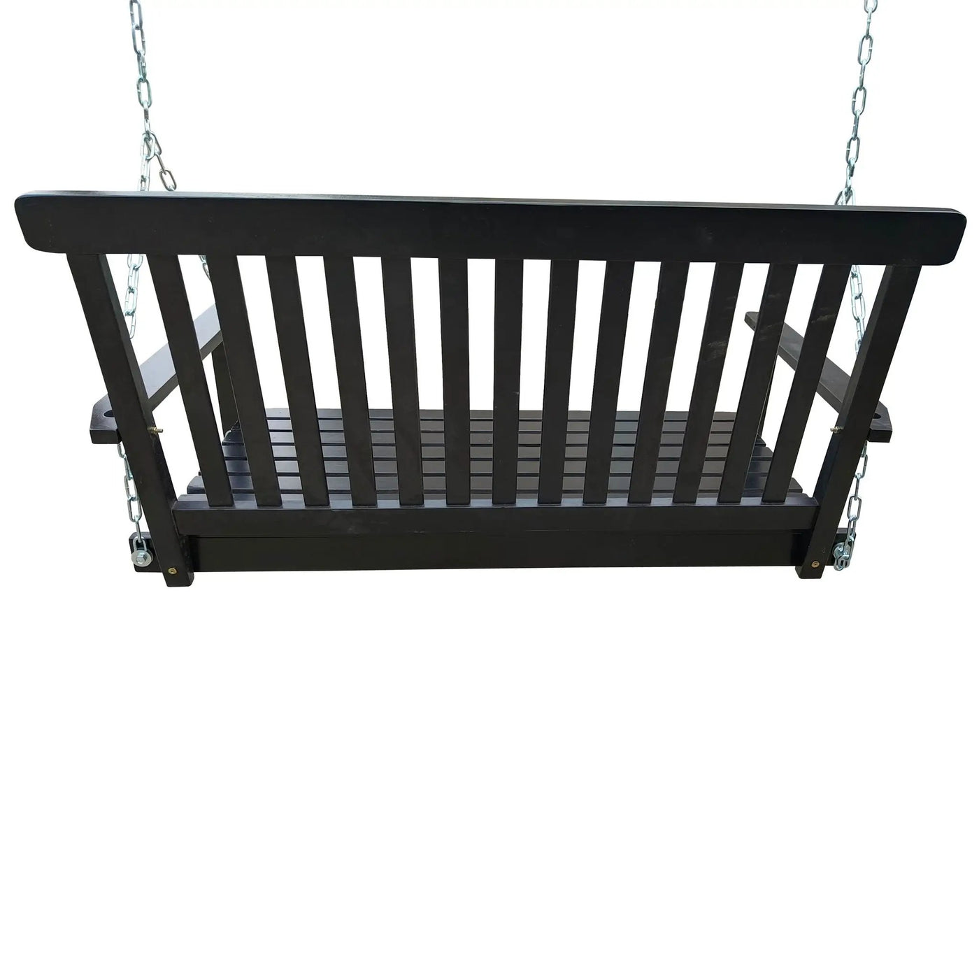 Front Porch Swing With Armrests For Outdoor Patio, Garden Yard, Backyard Or Sunroom by HouseOfZazla
