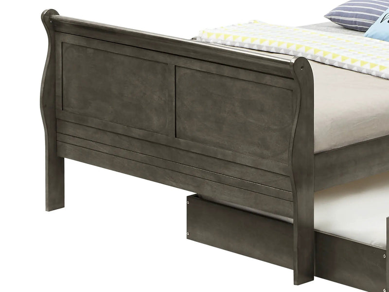Elegant Trundle Bed With Timeless Charm by HouseOfZazla