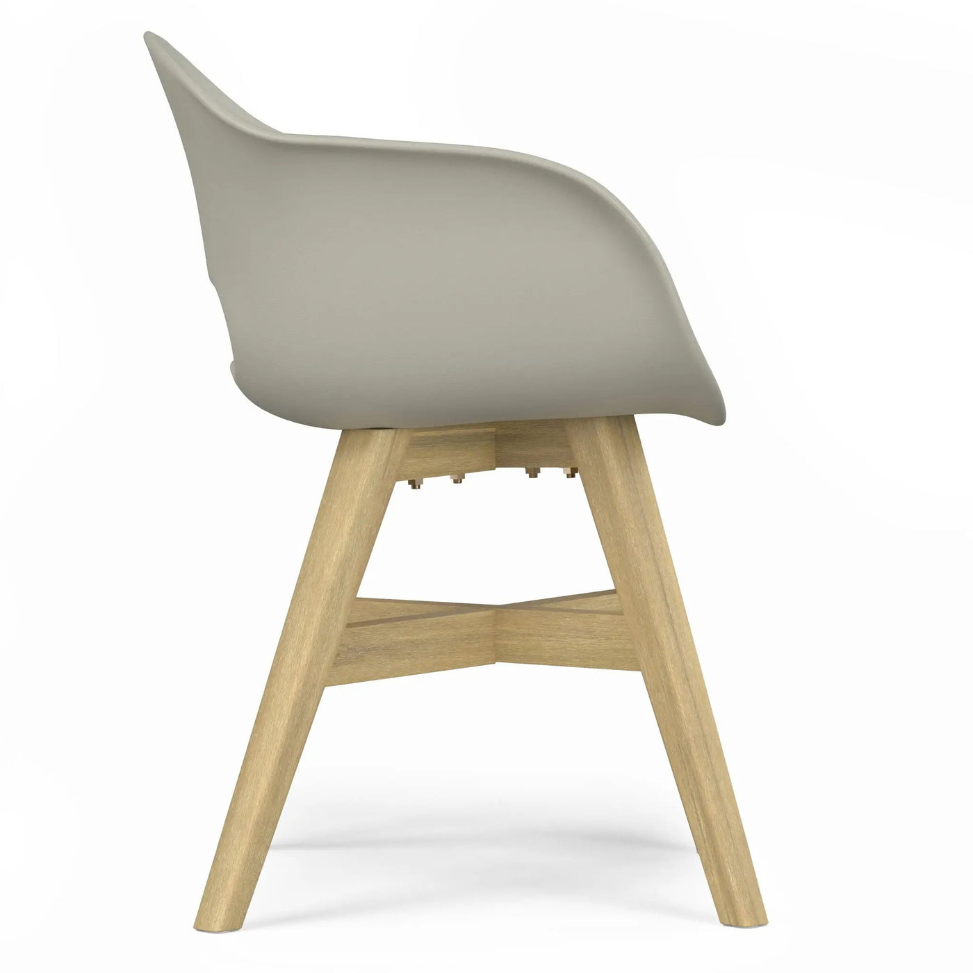 Kona - Outdoor Dining Chair In Plastic (Set of 2) by HouseOfZazla