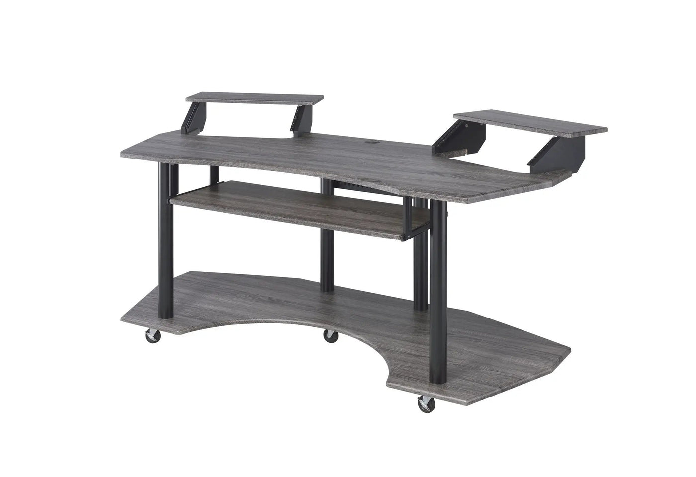 Eleazar - Music Recording Studio Desk - Wood by Unique Piece Furniture