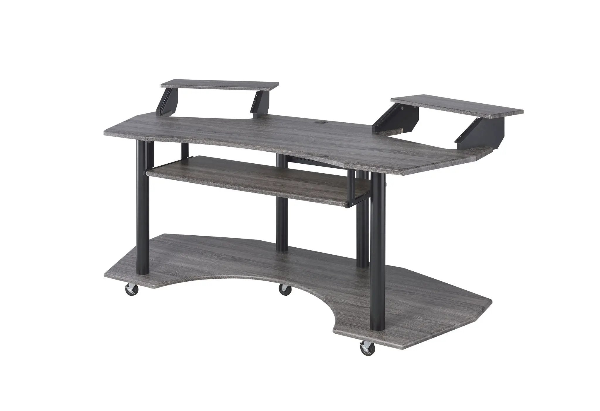 Eleazar - Music Recording Studio Desk - Wood by Unique Piece Furniture