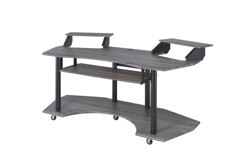 Eleazar - Music Recording Studio Desk - Wood by Unique Piece Furniture