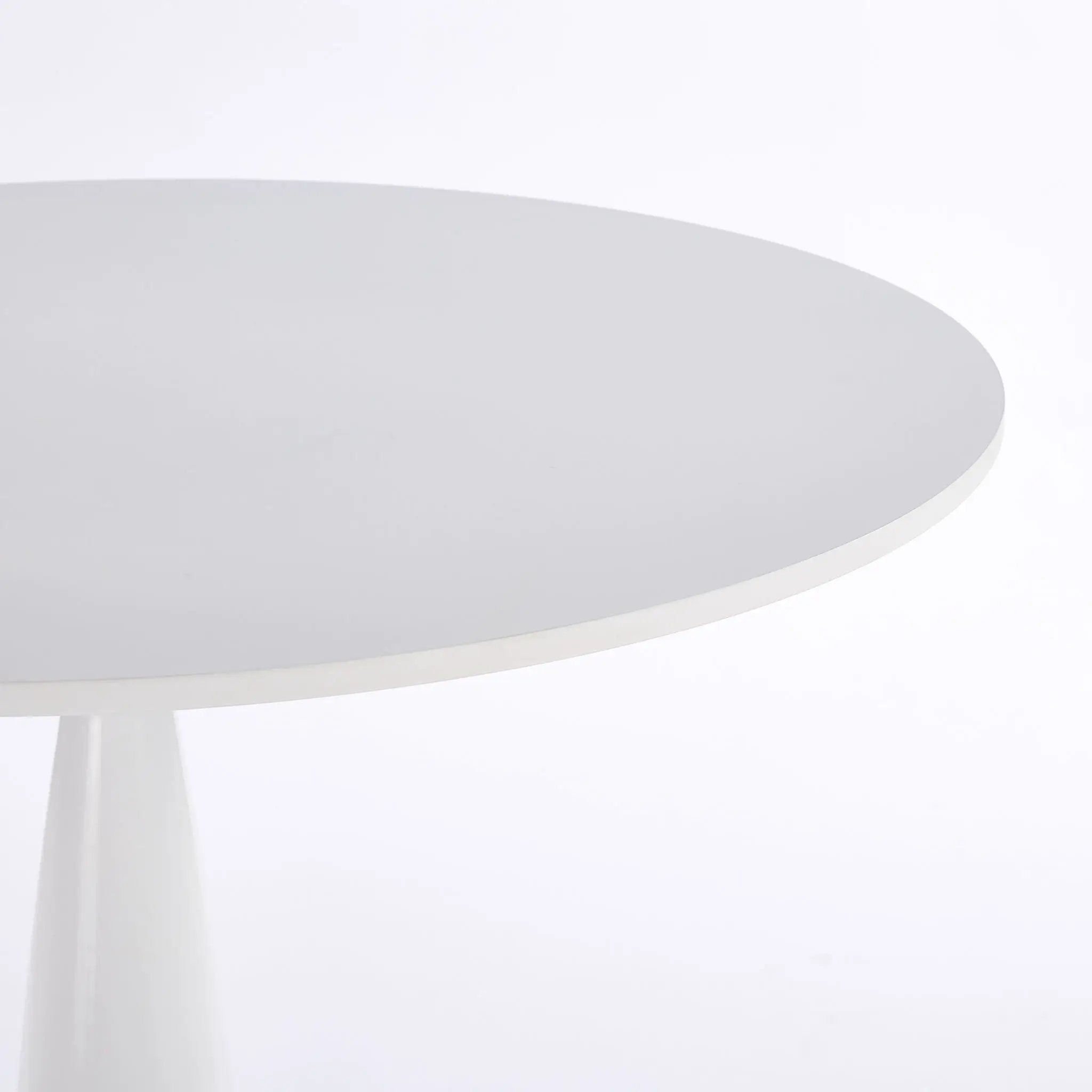 Pedestal Table, Round For Kitchen - White by Unique Piece Furniture