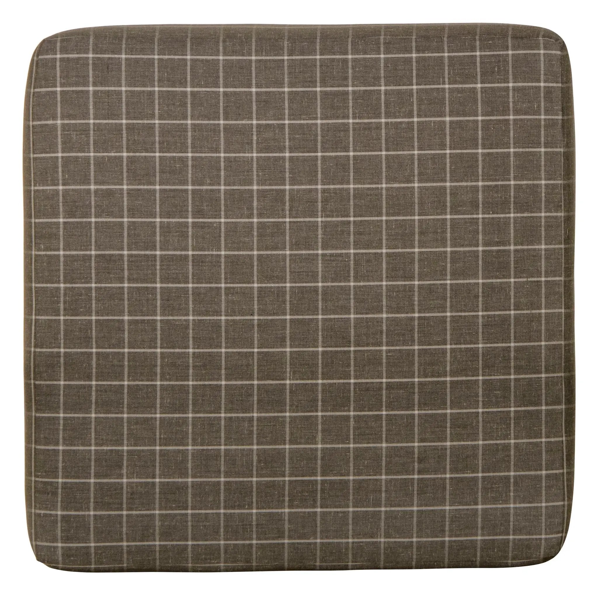 Lewiston - Cocktail Ottoman - Charcoal by Unique Piece Furniture