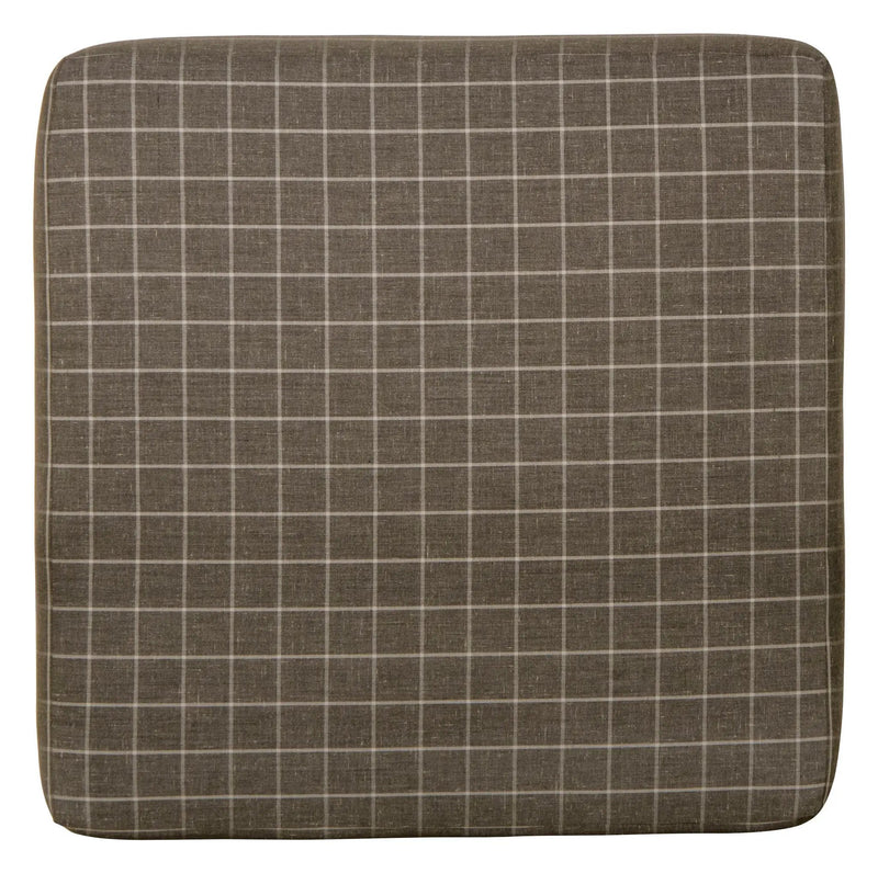 Lewiston - Cocktail Ottoman - Charcoal by Unique Piece Furniture