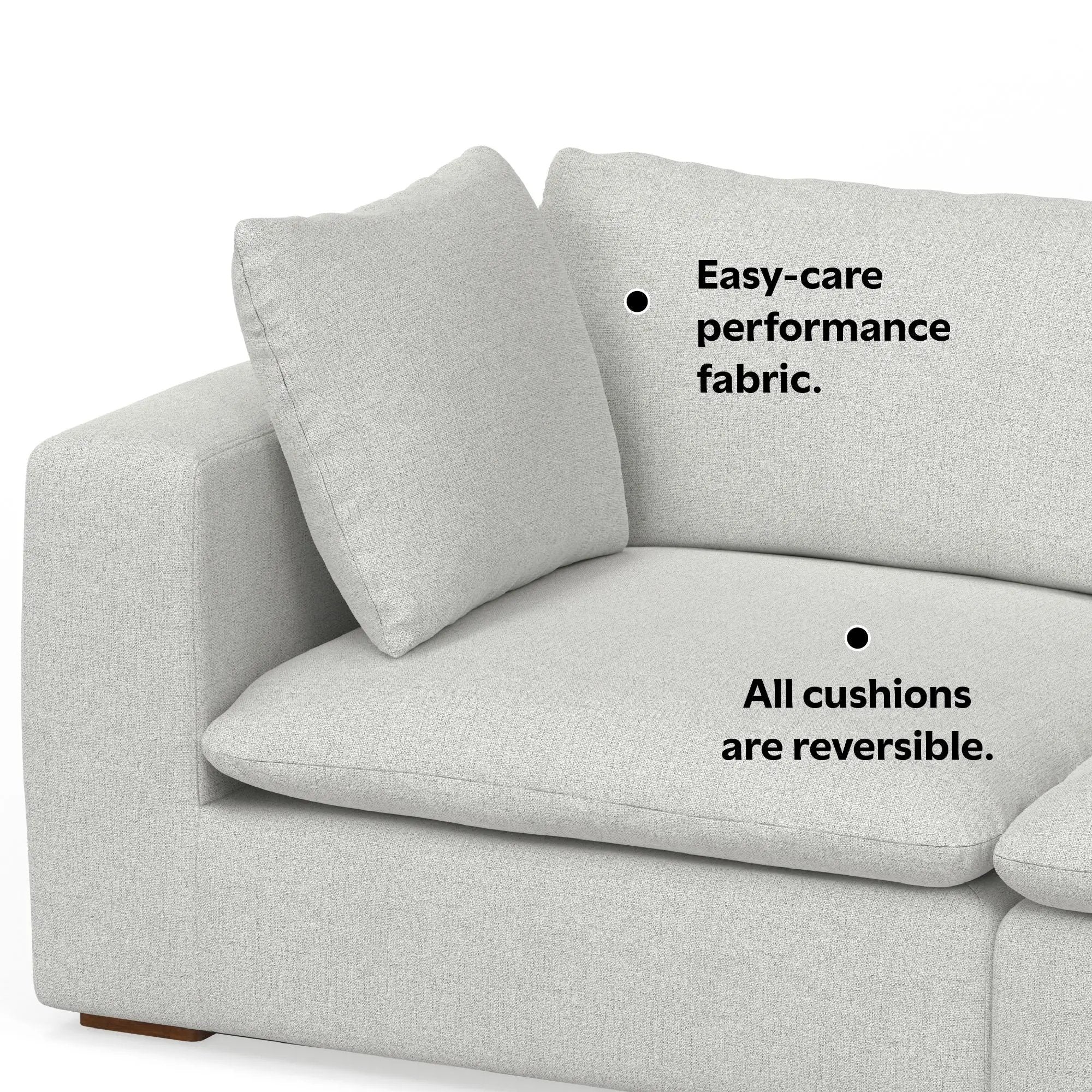 Jasmine - Handcrafted Sofa And Ottoman by Unique Piece Furniture