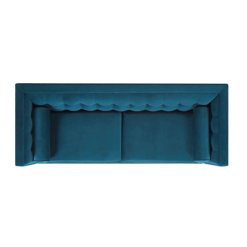 Jack - Modern Tuxedo Tufted Sofa by HouseOfZazla