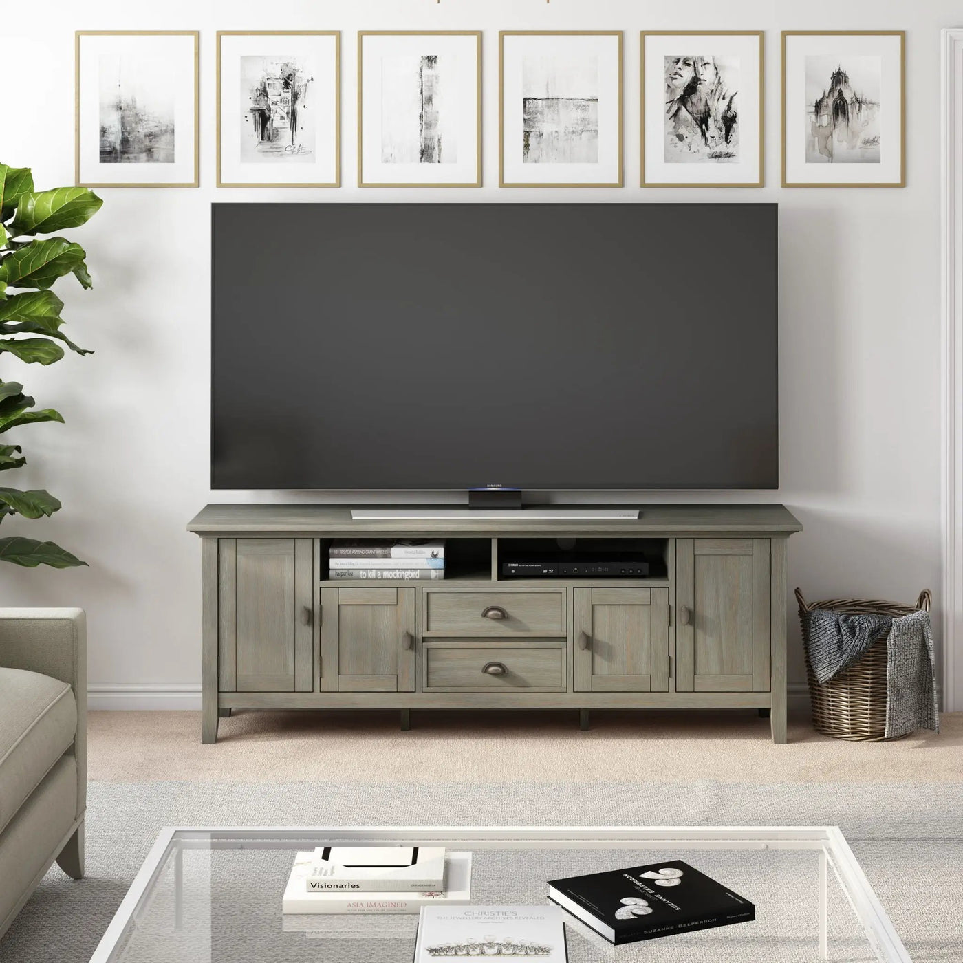 Redmond - Handcrafted TV Media Stand by Unique Piece Furniture