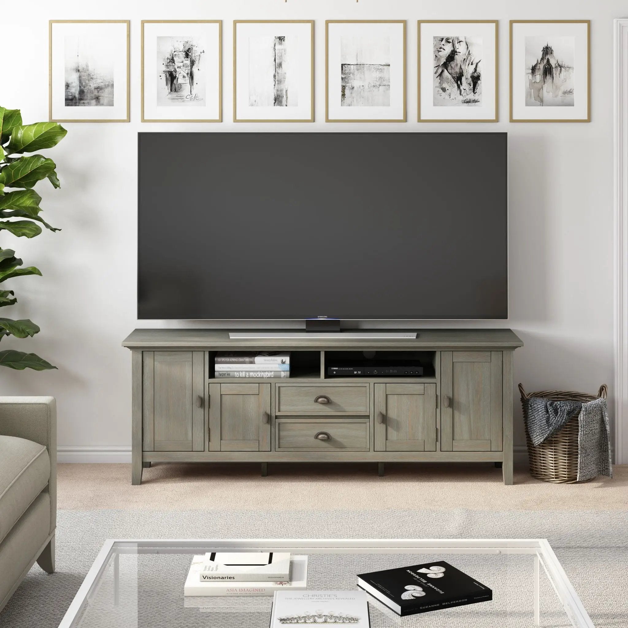 Redmond - Handcrafted TV Media Stand by Unique Piece Furniture