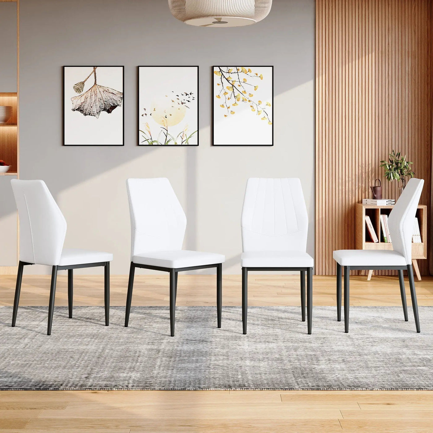 Dining Chairs With Shell Pattern, Comfort and Style by HouseOfZazla