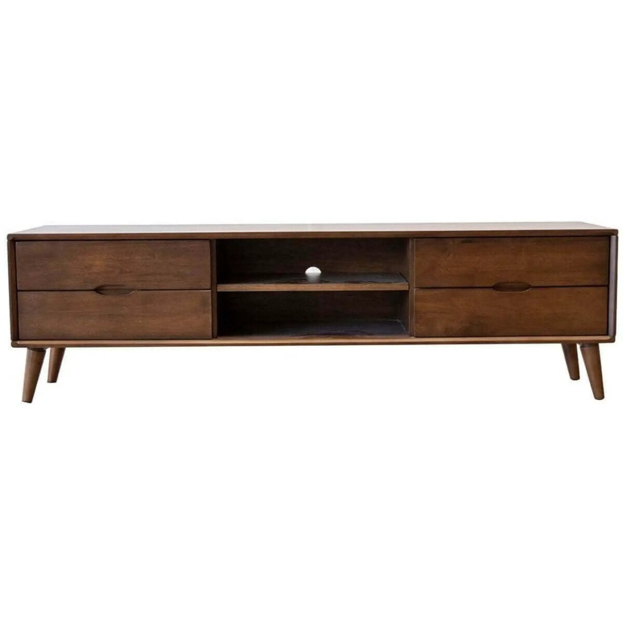 Adrian - TV Stand - Walnut Brown by Unique Piece Furniture