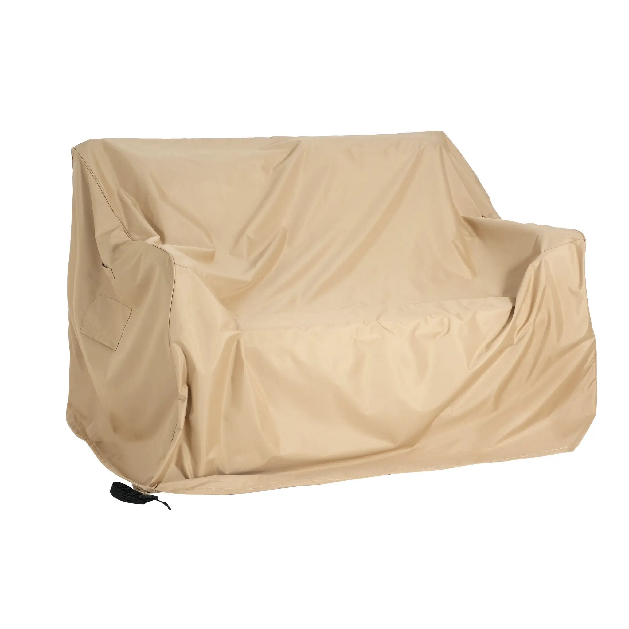Shield Outdoor Loveseat Sofa Cover Beige by HouseOfZazla