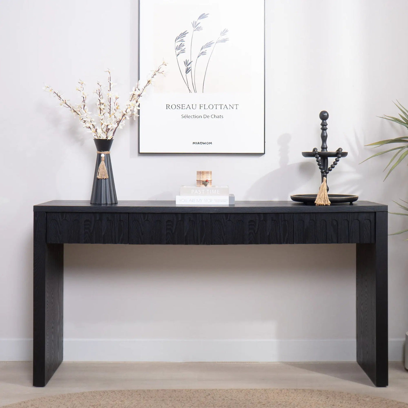 Modern Console Table With 4 Drawers, Entryway Table by Unique Piece Furniture