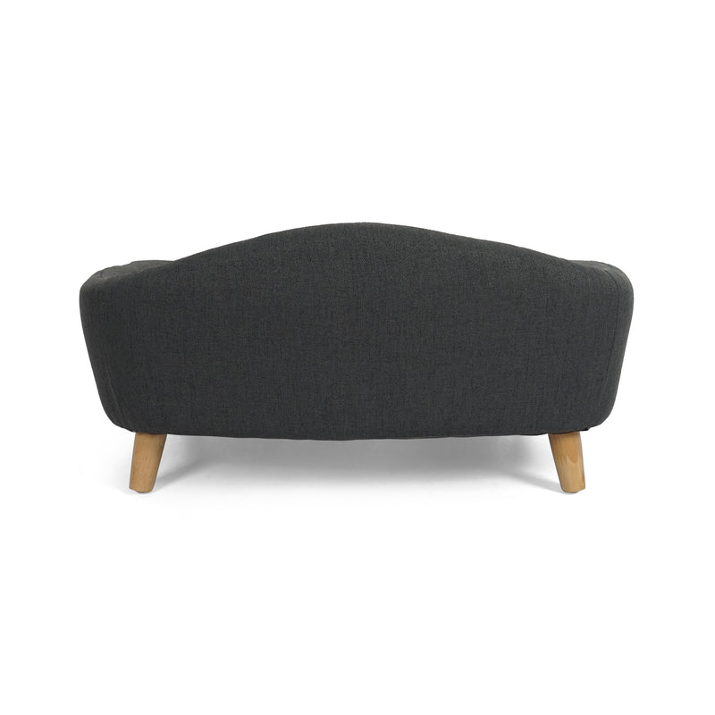 Elevated Dog Bed Frame for Small Dogs with Rubber Wood Legs by HouseOfZazla