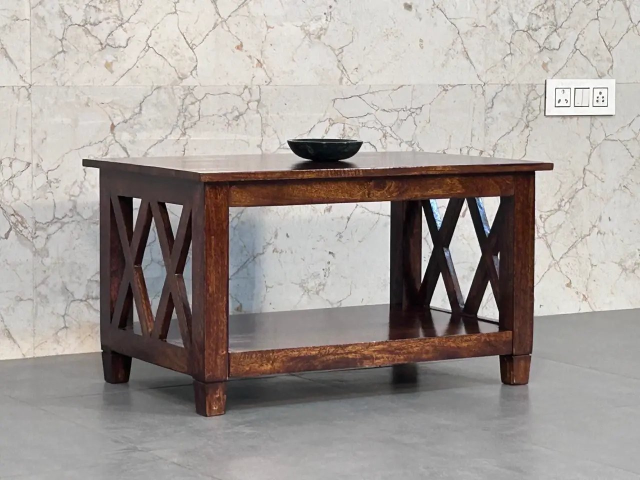 Belmont - X Frame Coffee Table - Brown by Unique Piece Furniture