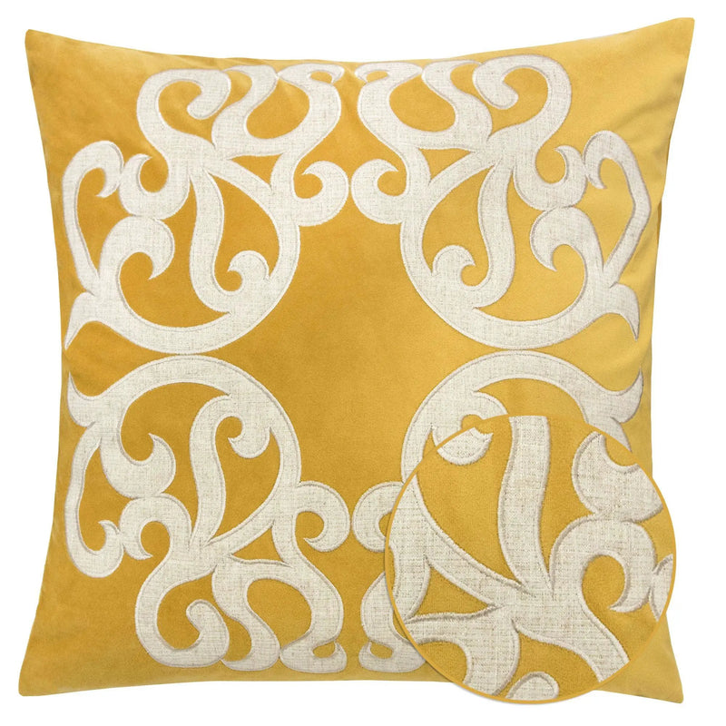 Dora - Pillow Cover With Matching Back by HouseOfZazla