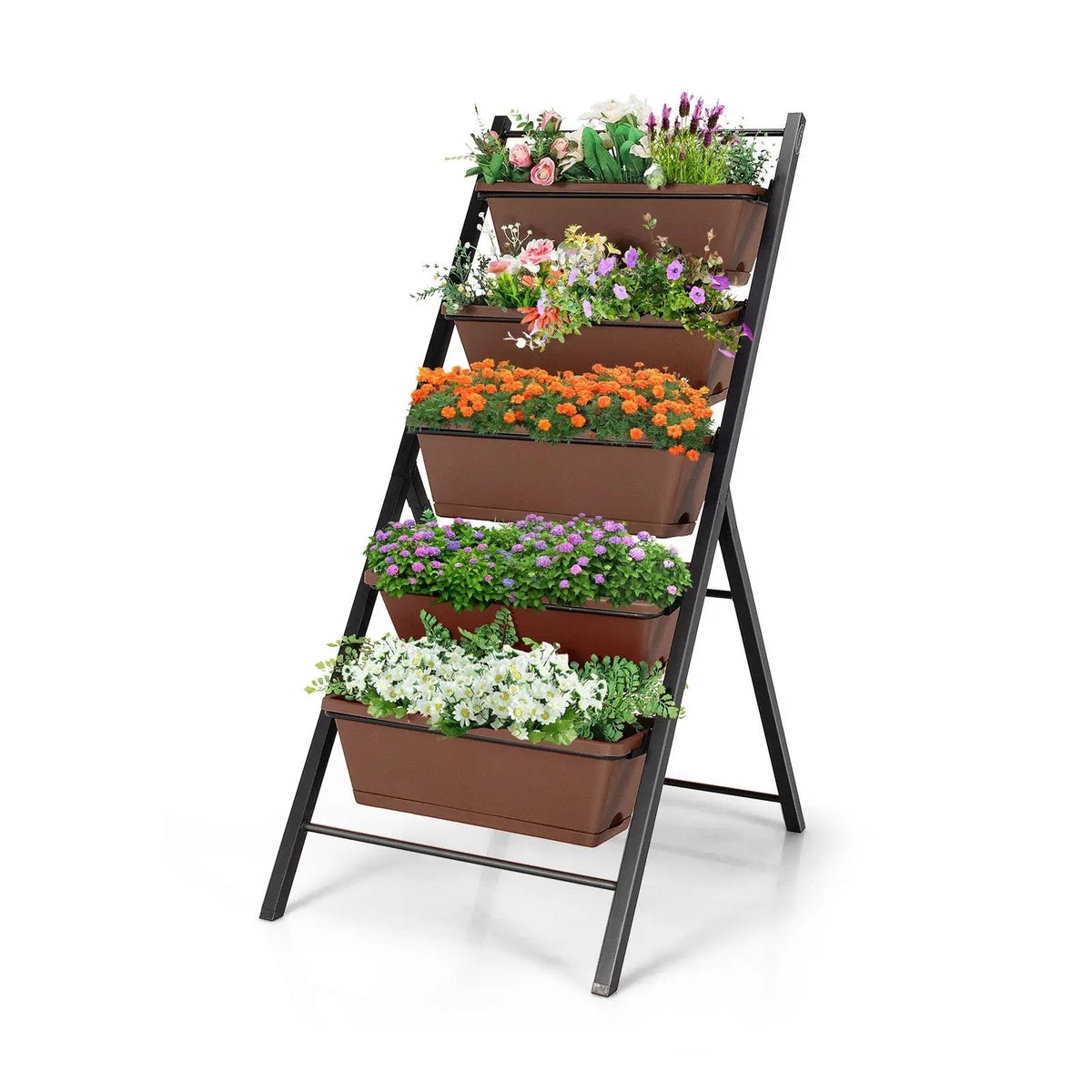 5-tier Vertical Garden Planter Box Elevated Raised Bed with 5 Container, photo 3 of 7