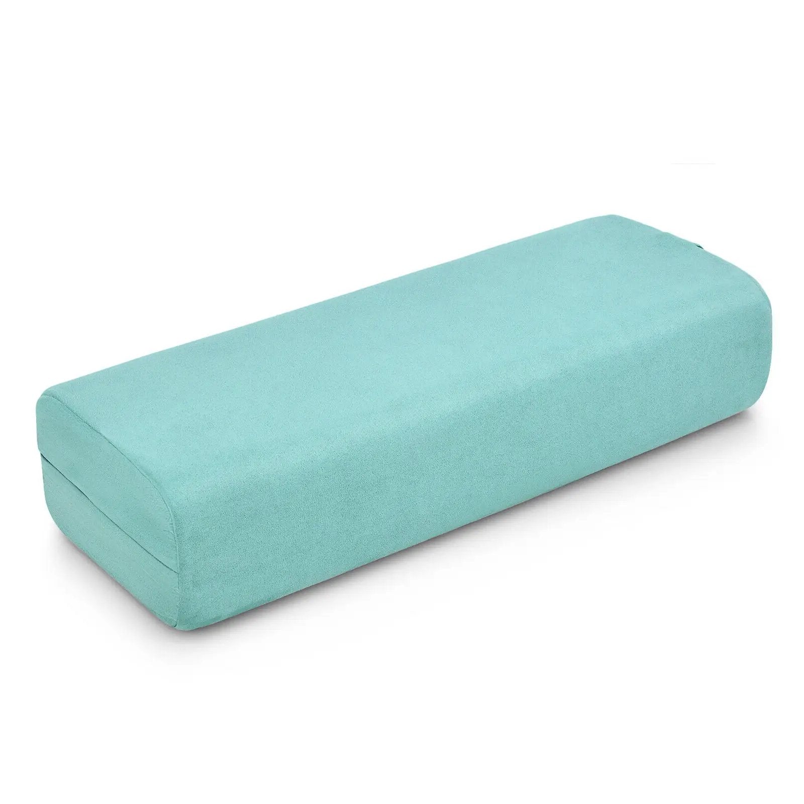 Yoga Bolster Pillow with Washable Cover and Carry Handle by DirectDeals