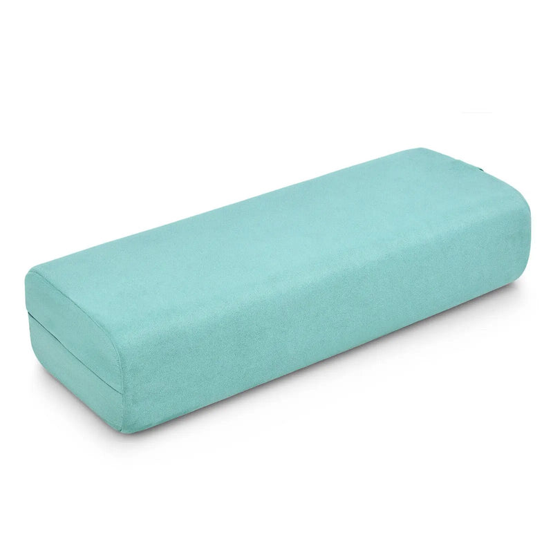 Yoga Bolster Pillow with Washable Cover and Carry Handle by DirectDeals