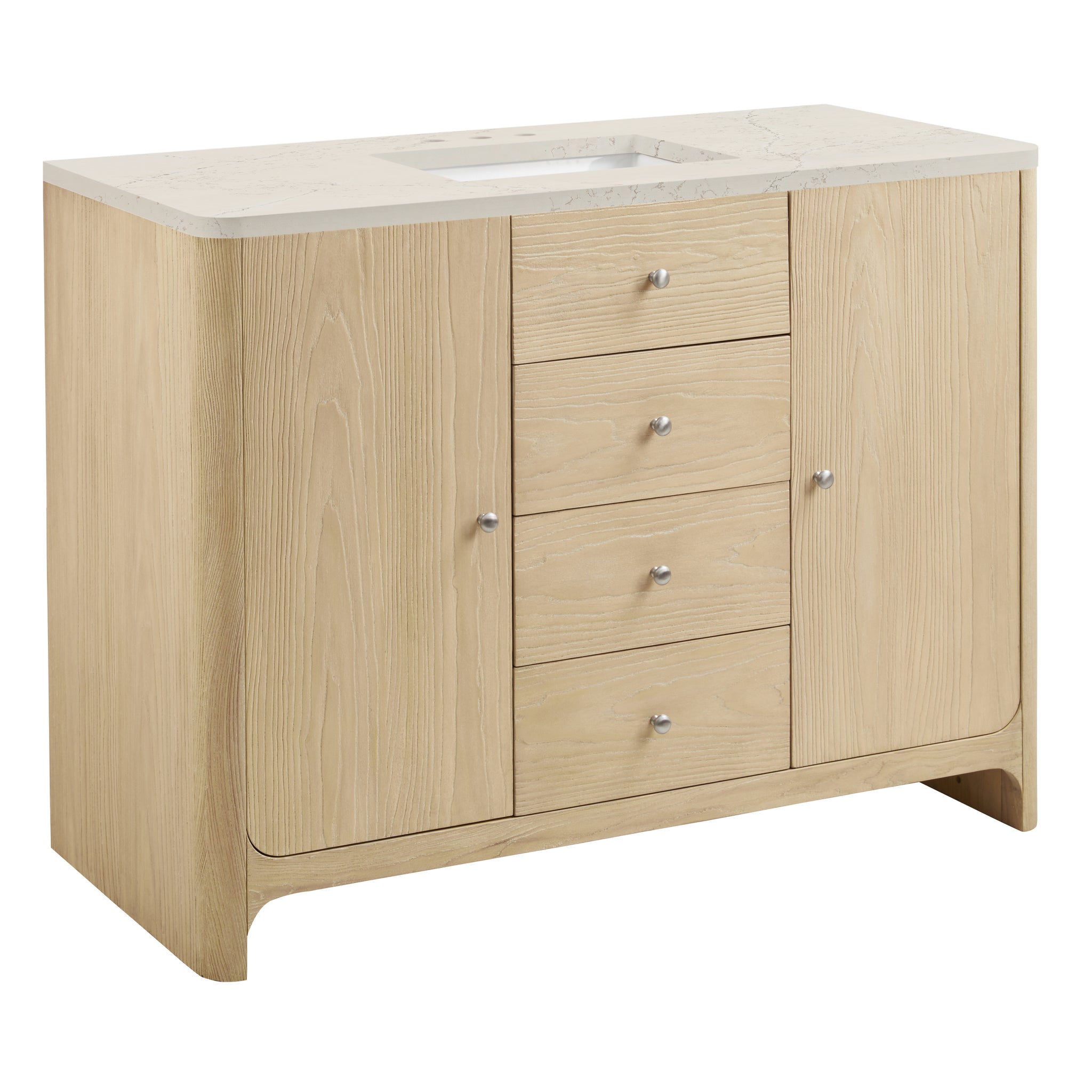James Martin Gracyn 48" Single Bathroom Vanity, Coastal Driftwood, view 33
