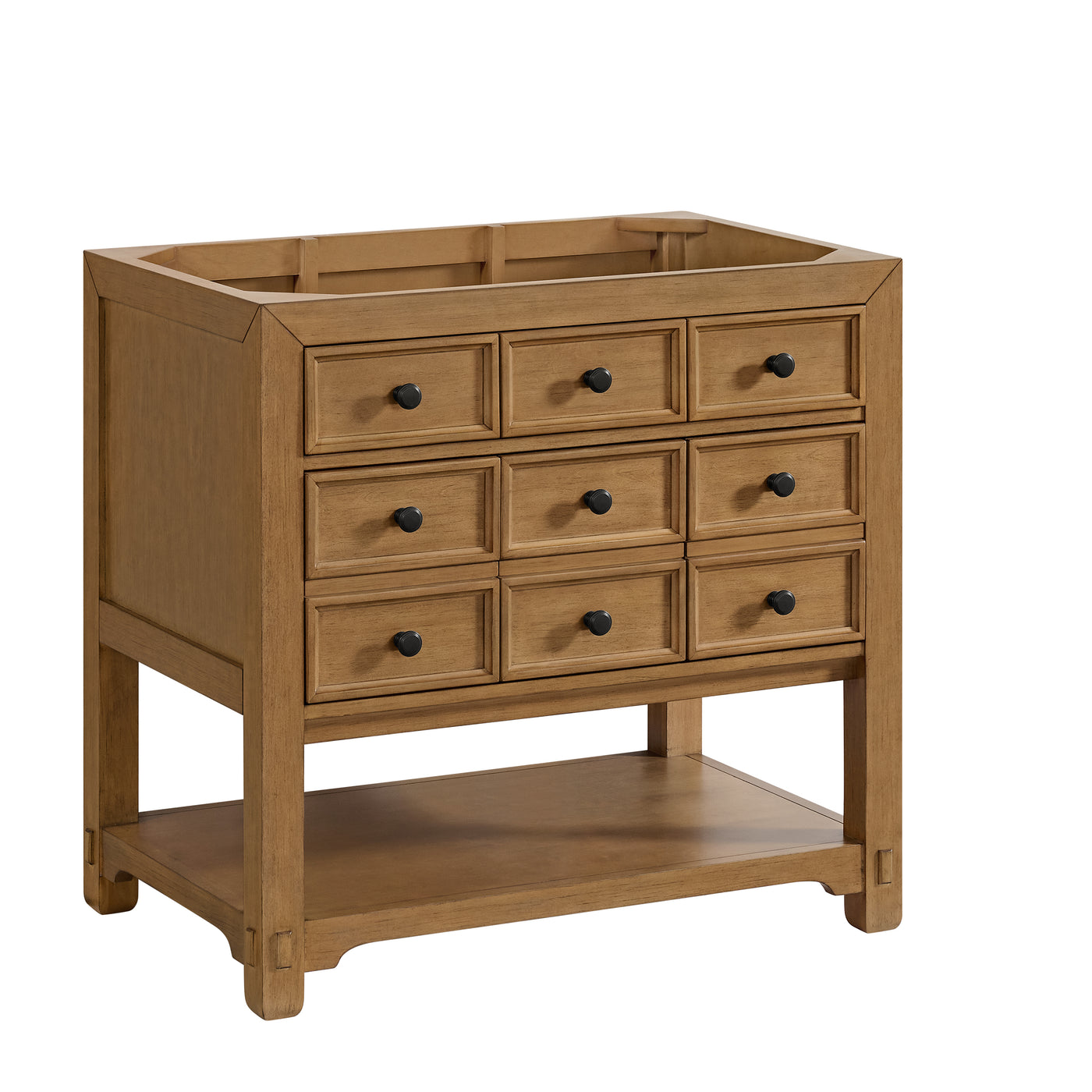 James Martin Malibu 36" Single Bathroom Vanity, Amber Birch, view 14