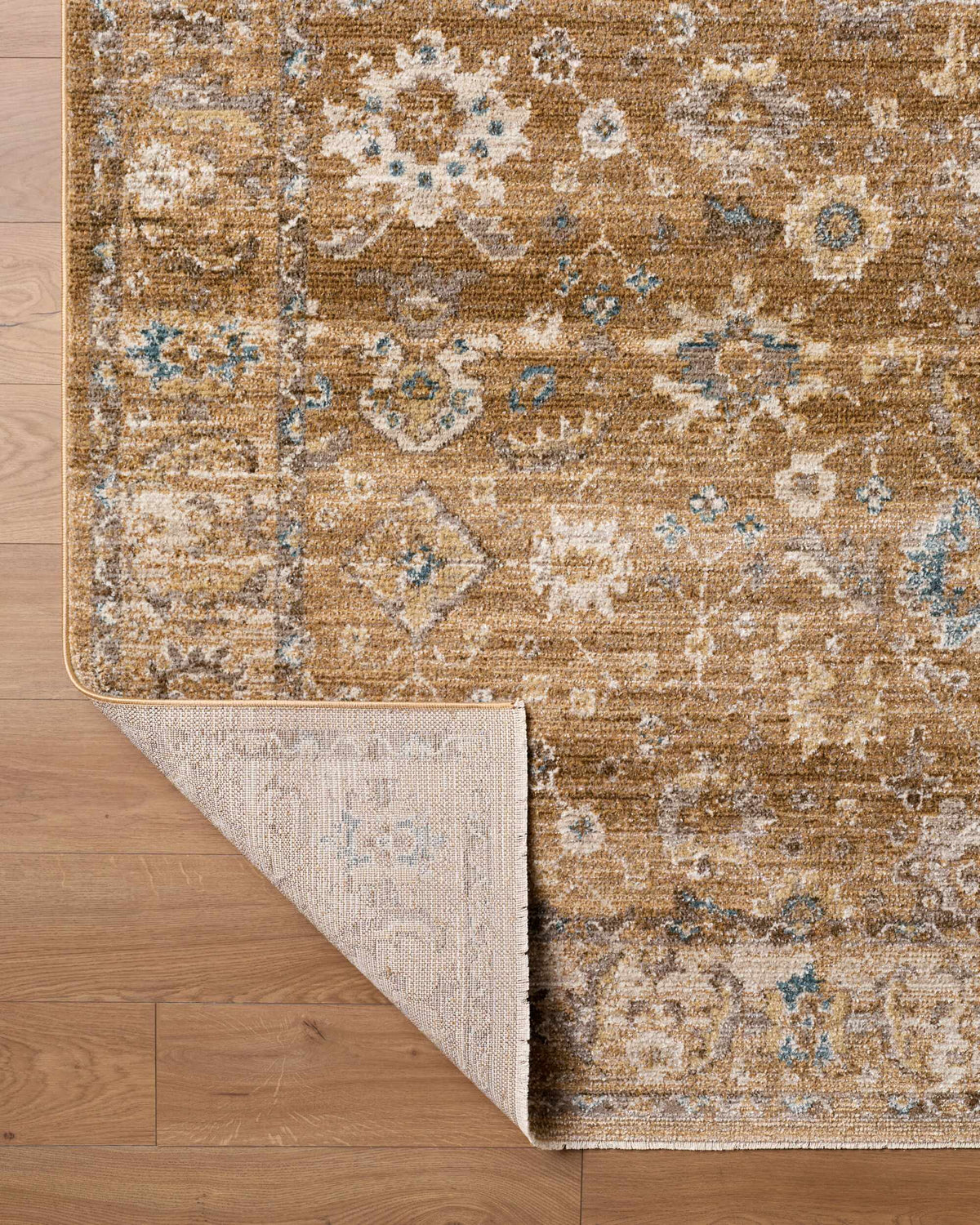 Humana Tan Traditional Area Rug, photo 3 of 5