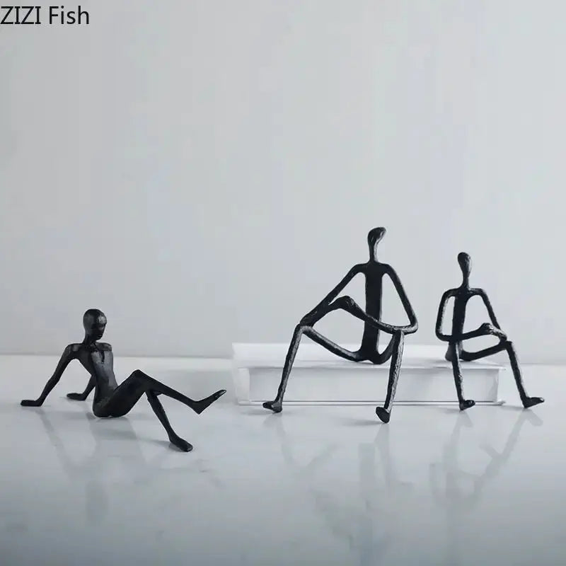 Figure - Modern Metal Small by House Of Avana