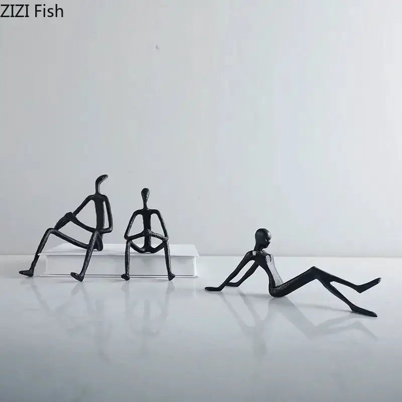 Figure - Modern Metal Small by House Of Avana