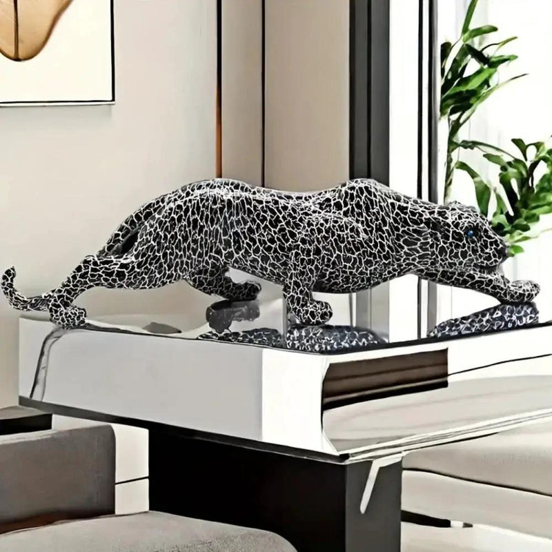 Figurine - Decorative Black White Animal by House Of Avana