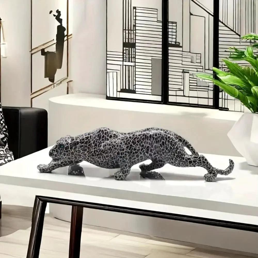 Figurine - Decorative Black White Animal by House Of Avana