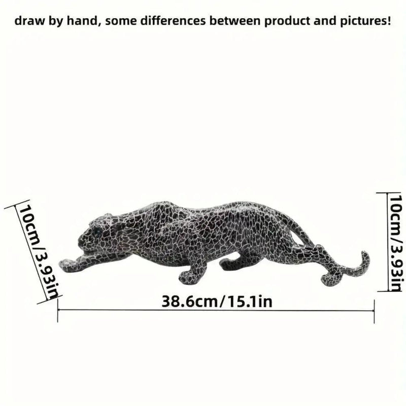 Figurine - Decorative Black White Animal by House Of Avana