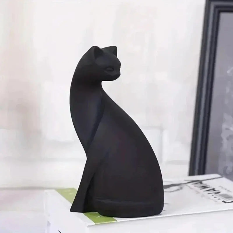 Modern Cat Figurine for Your Home Decor by House Of Avana