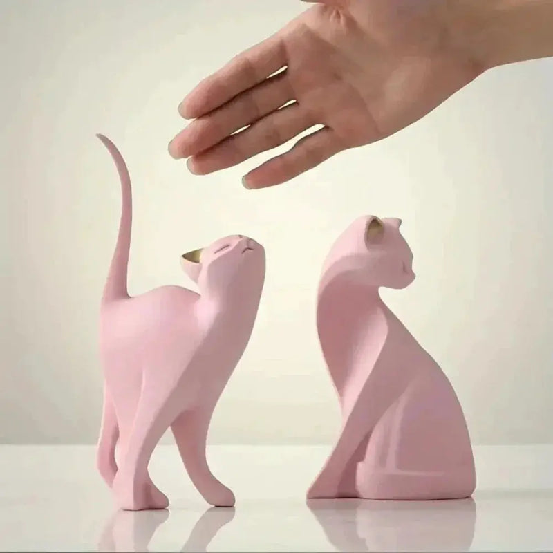 Modern Cat Figurine for Your Home Decor by House Of Avana