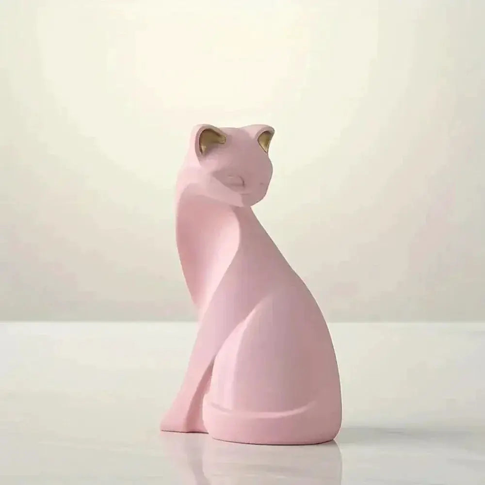 Modern Cat Figurine for Your Home Decor by House Of Avana
