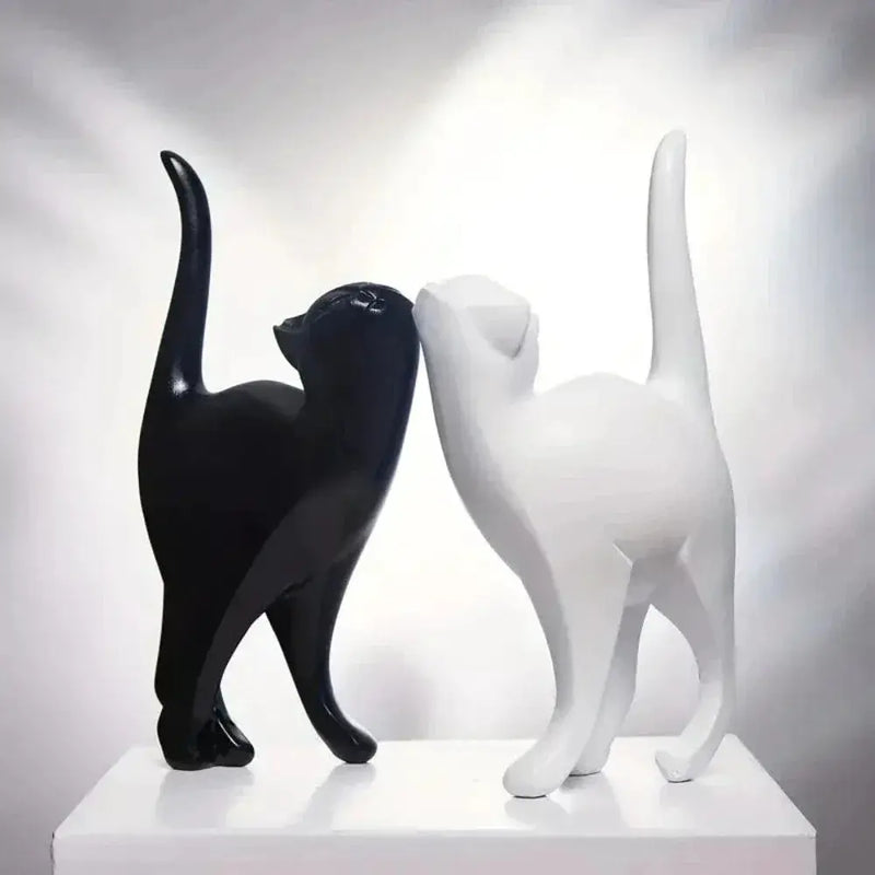 Modern Cat Figurine for Your Home Decor by House Of Avana
