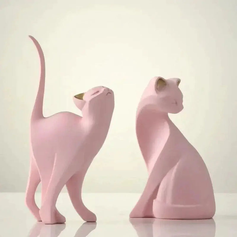 Modern Cat Figurine for Your Home Decor by House Of Avana