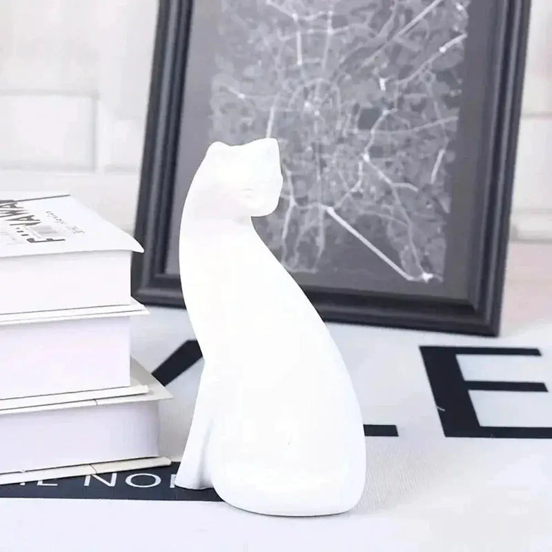 Modern Cat Figurine for Your Home Decor by House Of Avana