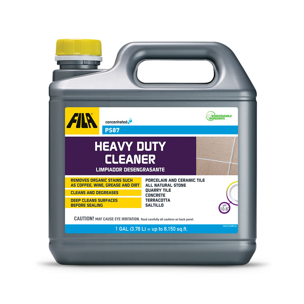 Fila Heavy Duty Cleaner Tile Care&Amp;Maintenance Cleaners 1 Gallon Tile Care&Maintenance Various Cleaners