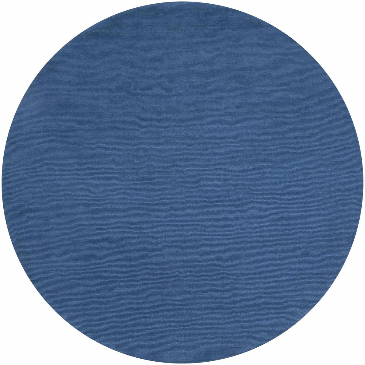 Brockton Solid Blue Wool Rug, photo 13 of 14