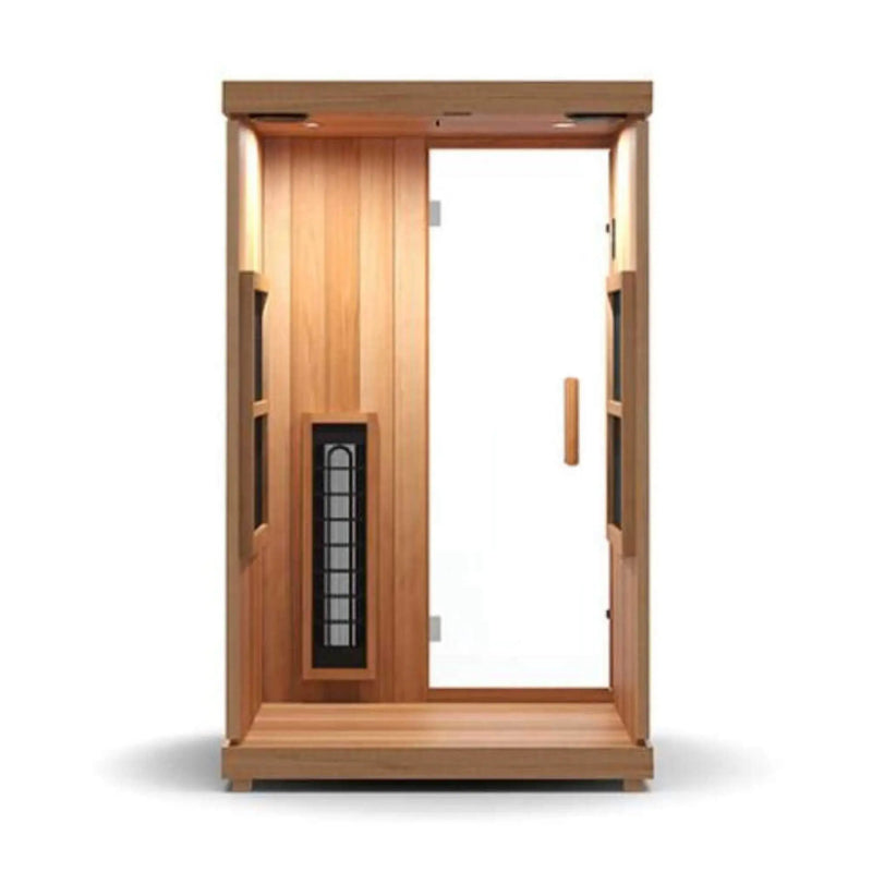 Finnmark FD-2 Full-Spectrum 2-Person Home Infrared Sauna With Built-In LCD Touchscreen Controller [FD-KN002] (SAK94731) by SAKSBY WHOLESALE