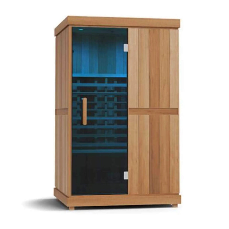 Finnmark FD-2 Full-Spectrum 2-Person Home Infrared Sauna With Built-In LCD Touchscreen Controller [FD-KN002] (SAK94731) by SAKSBY WHOLESALE