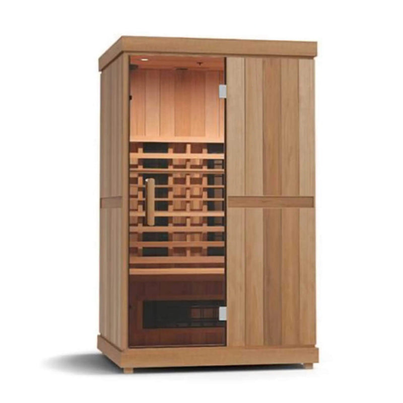 Finnmark FD-2 Full-Spectrum 2-Person Home Infrared Sauna With Built-In LCD Touchscreen Controller [FD-KN002] (SAK94731) by SAKSBY WHOLESALE