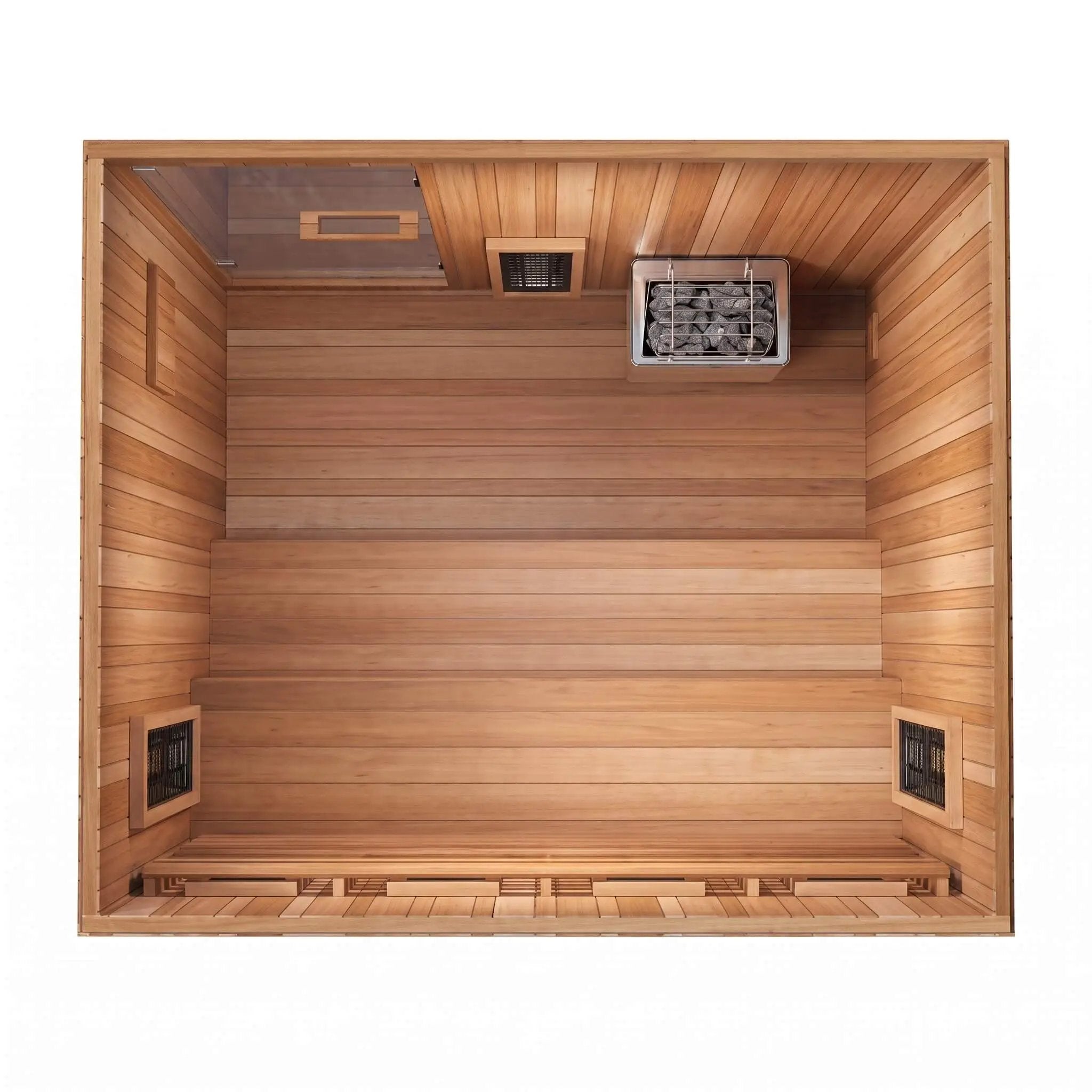 Finnmark FD-5 Trinity XL 4-Person Home Infrared & Steam Sauna Combo [FD-KN005] (SAK37258) by SAKSBY WHOLESALE