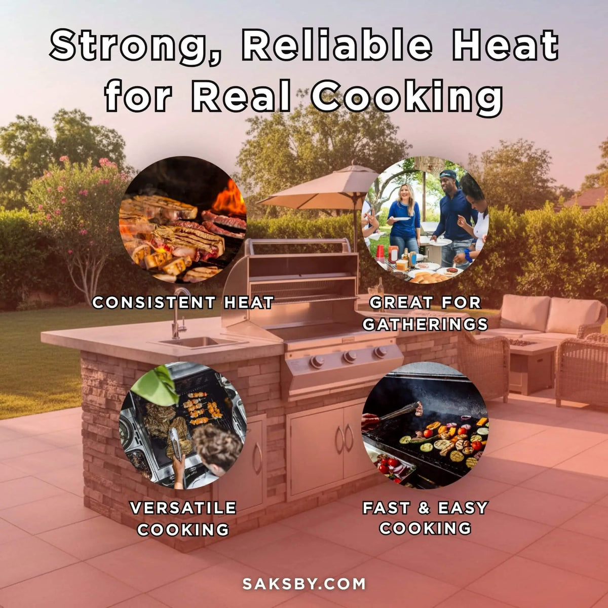 Fire Magic Choice Multi-User Built-In Grill With Analog Thermometer, 30" [CM540I-RT1N/P] (SAK91748) by SAKSBY WHOLESALE