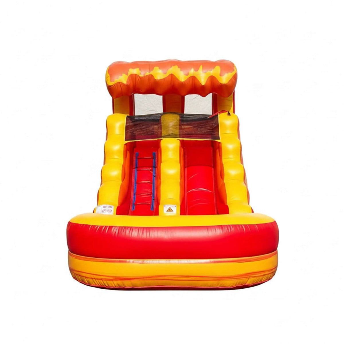 Large Fire Marble Inflatable Water Slide With Pool And Blower (SAK34567) by SAKSBY WHOLESALE