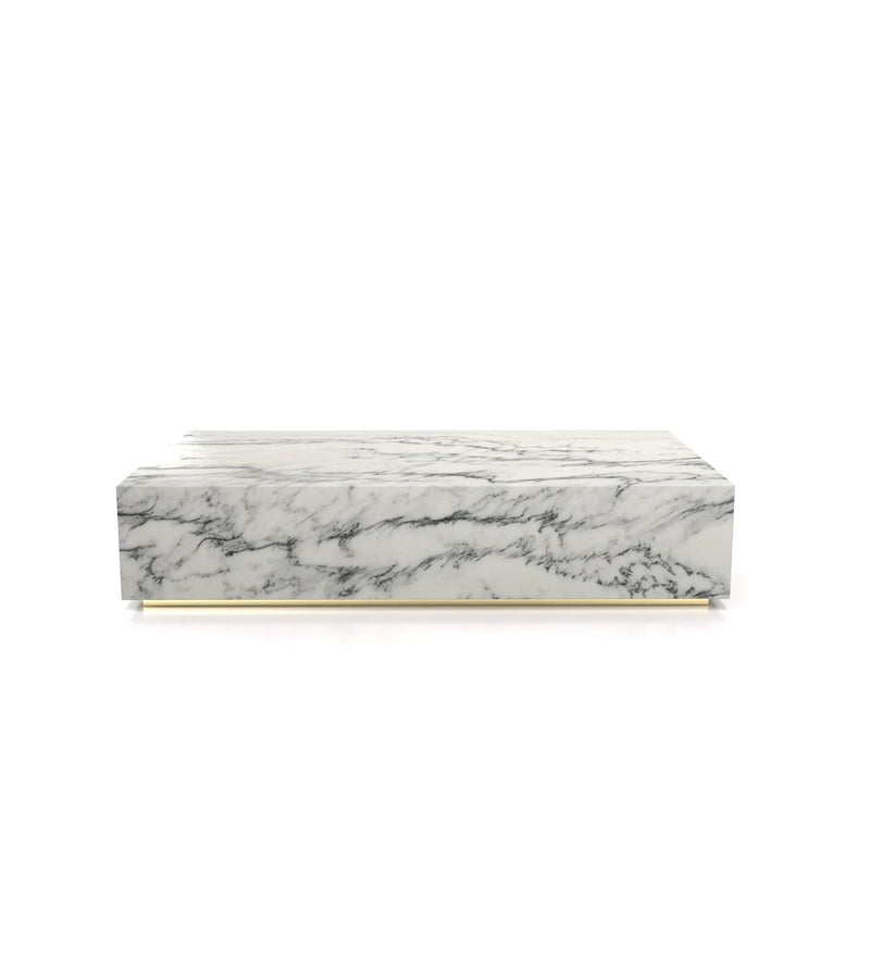 Firenze Rectangular Plinth Coffee Table by Zicana Boutique