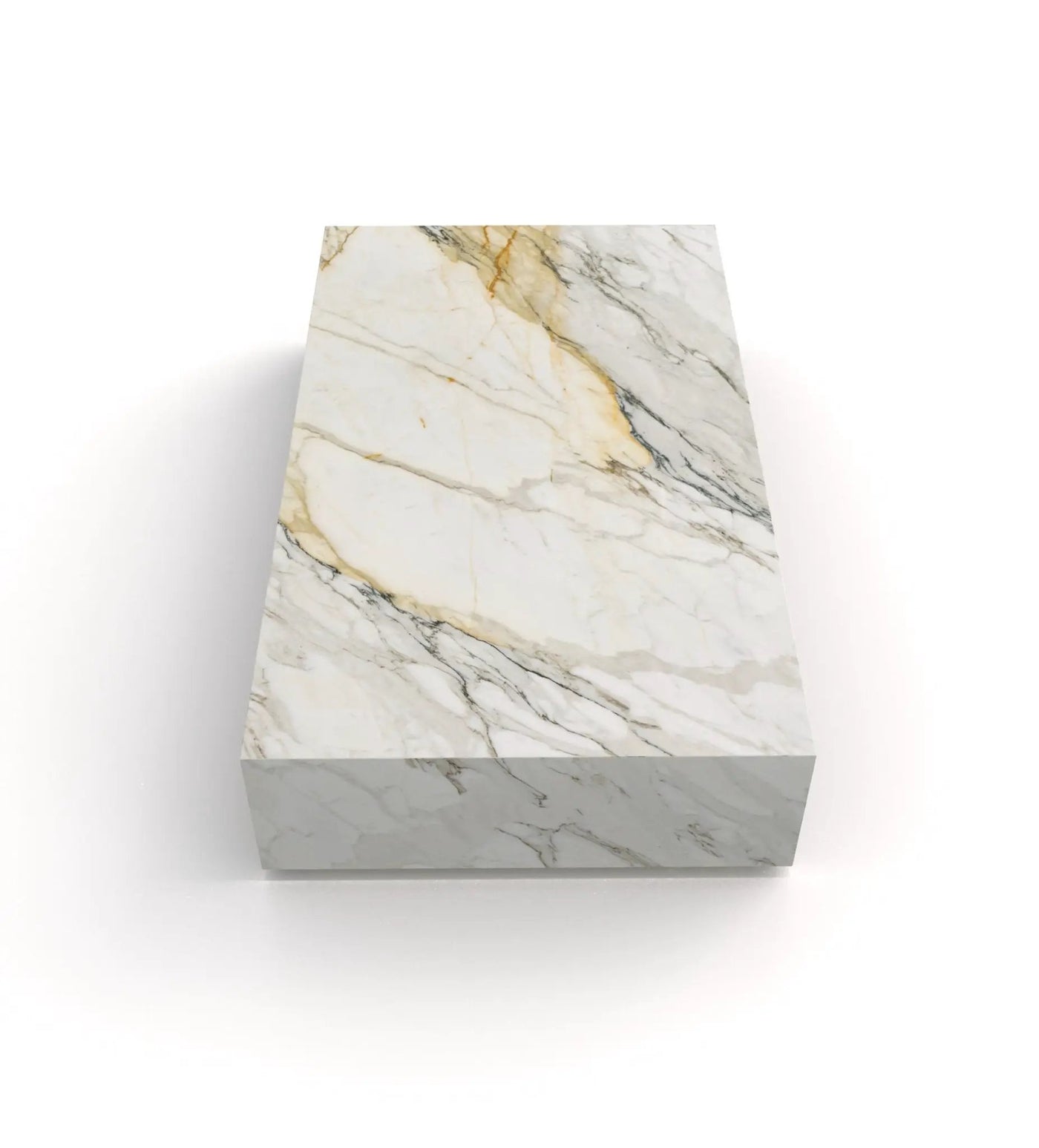 Firenze Rectangular Plinth Coffee Table by Zicana Boutique