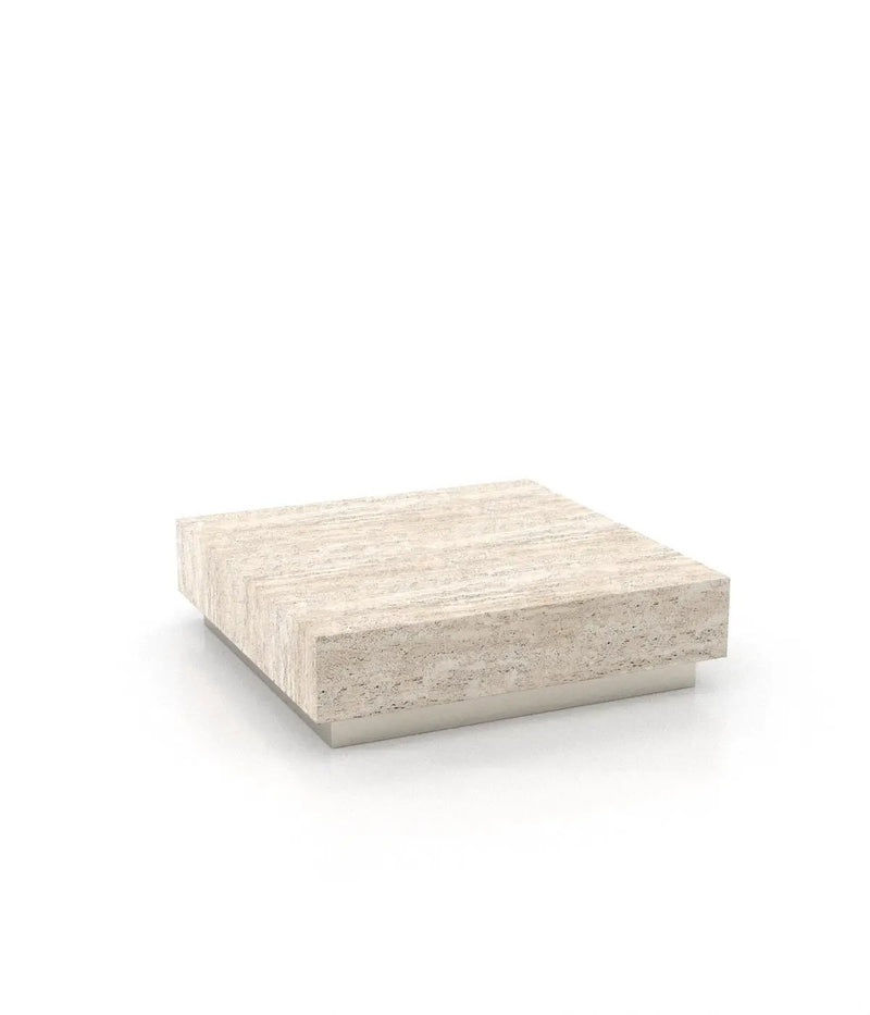 Firenze Square Plinth Coffee Table by Zicana Boutique