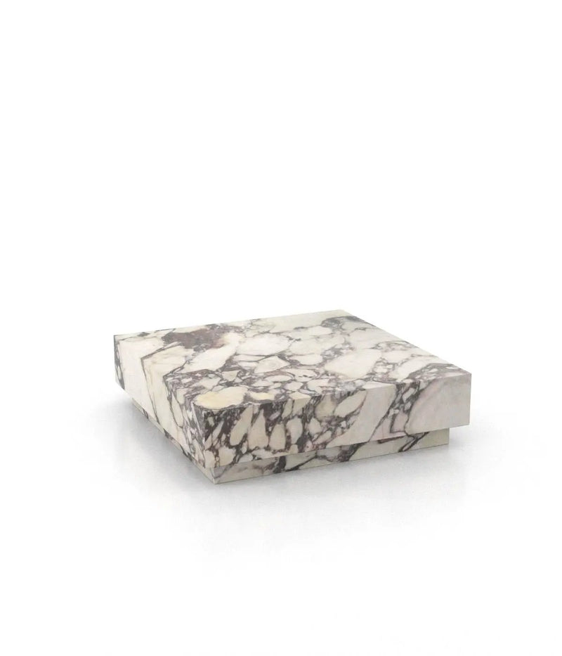 Firenze Square Plinth Coffee Table by Zicana Boutique