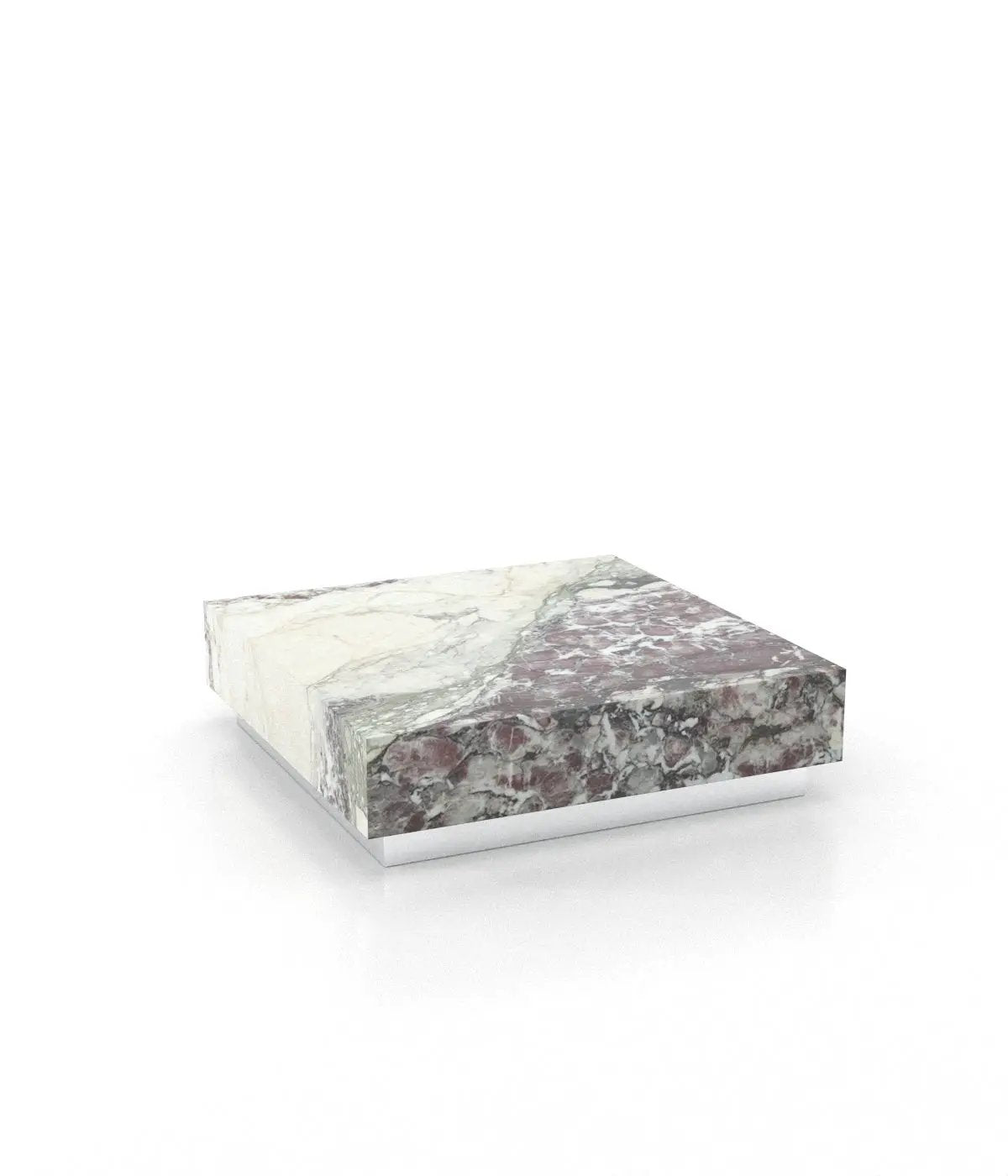 Firenze Square Plinth Coffee Table by Zicana Boutique